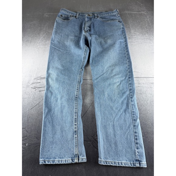 Wrangler Other - Wrangler Premium Quality Regular Fit Blue Jeans Mens 36x30 96501DS Medium Wash